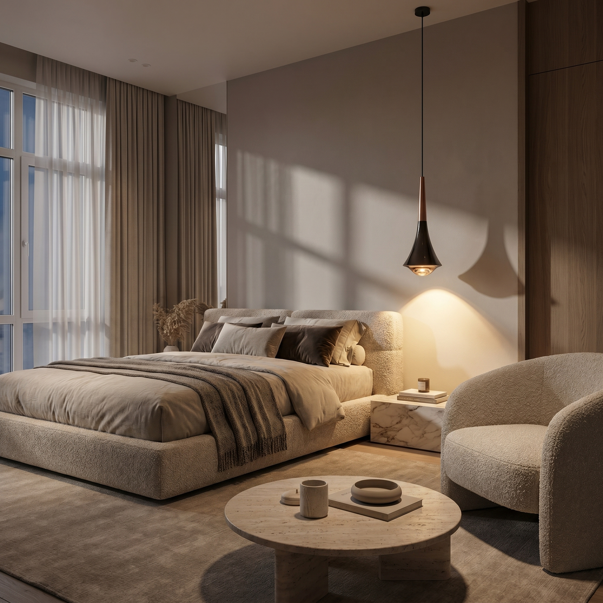 Dimmable light for changing moods