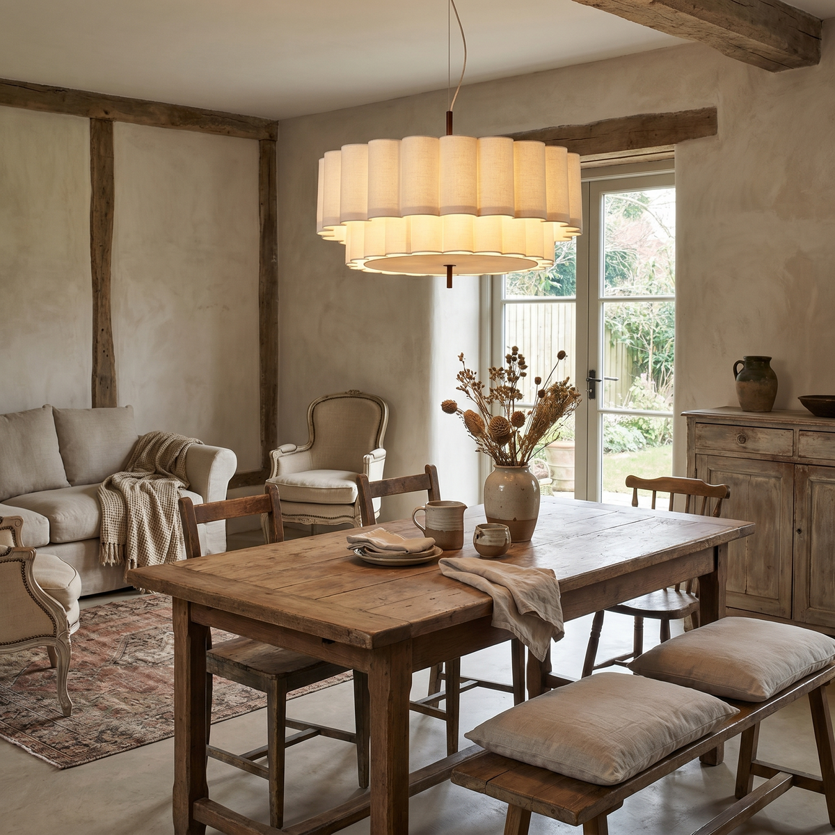 Soft light for intimate gatherings