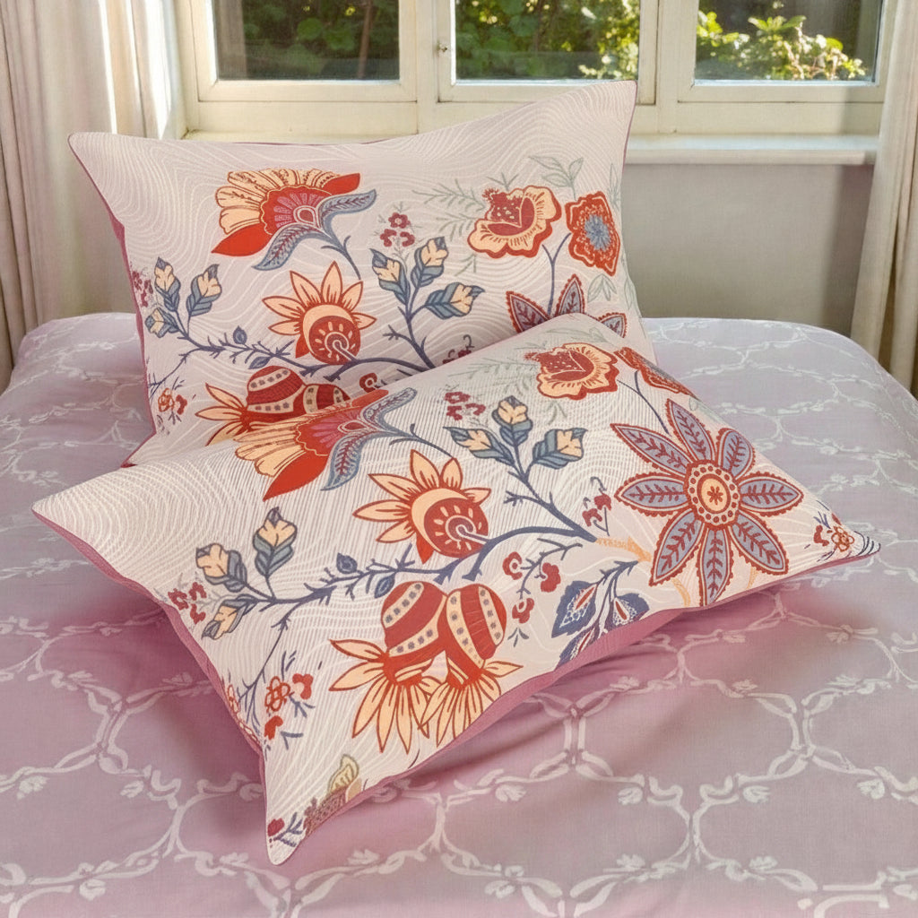 Pattern that grounds the room