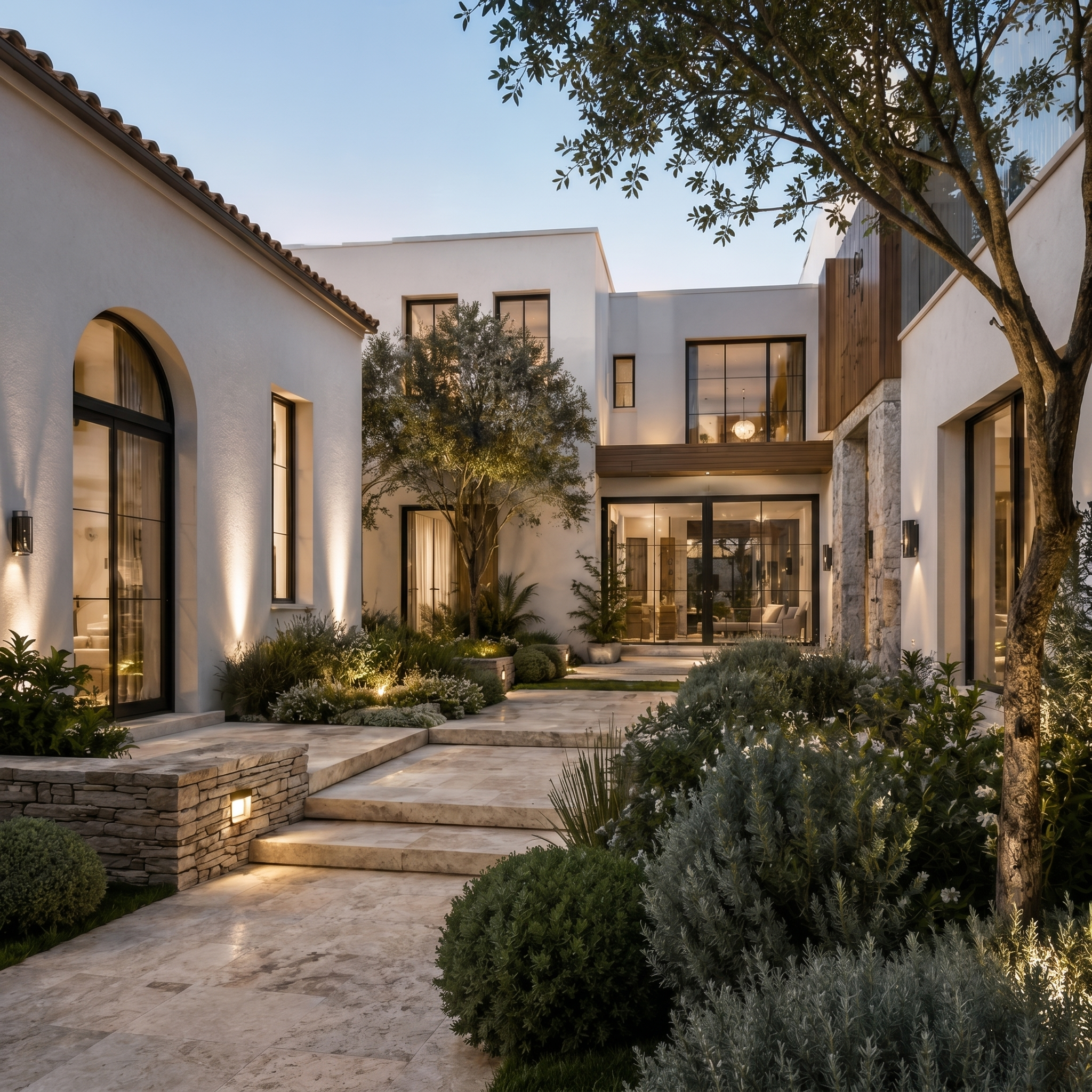 A Courtyard Residence in Weybridge, Surrey