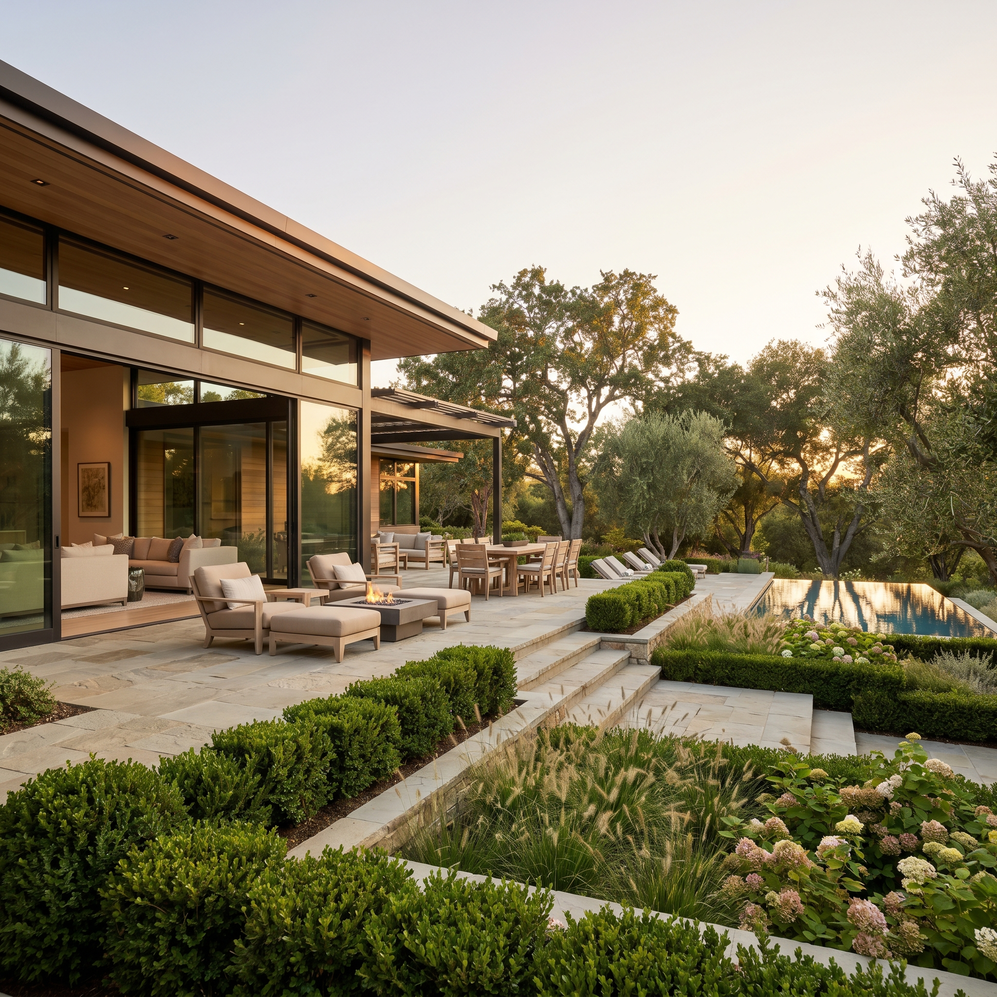 A Garden Terrace Residence in Cobham, Surrey