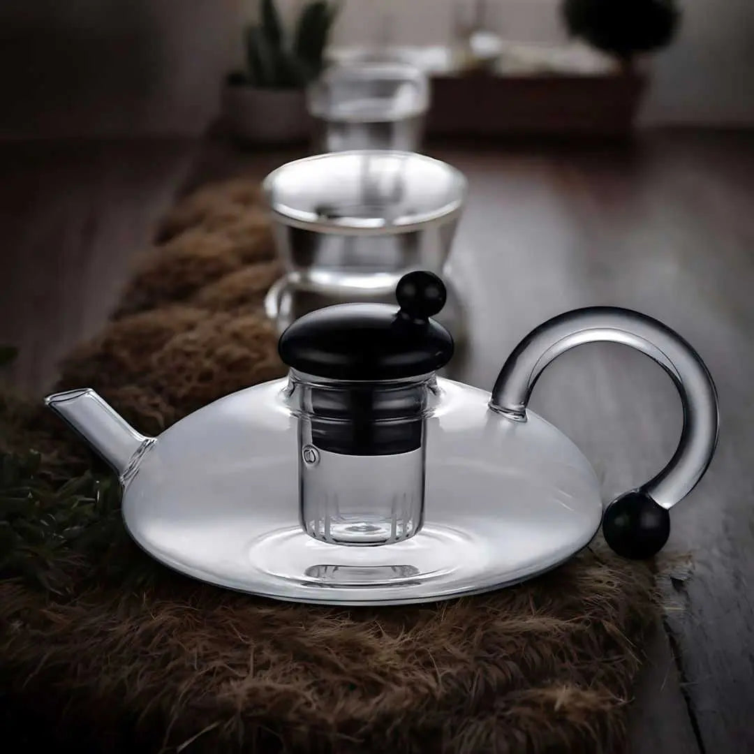 Liesel | Borosilicate Glass Teapot Set with Infuser and Cups