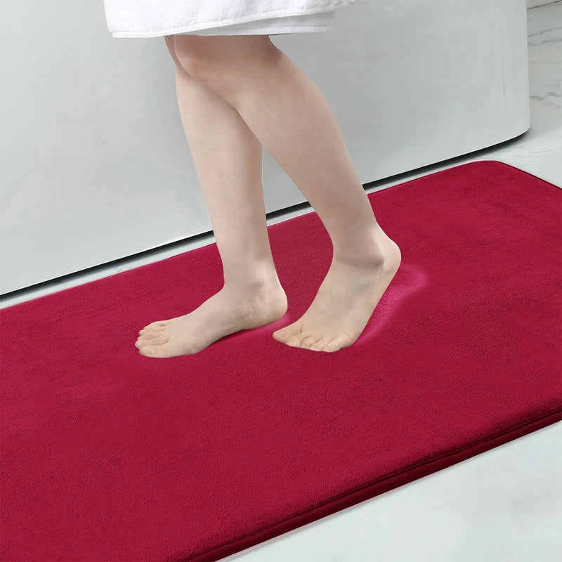 Calidia | Soft Non-Slip Bathroom Mat for Safe and Dry Floors