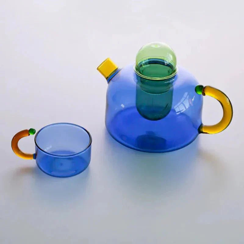 Silvio | Borosilicate Glass Teapot with Infuser for Tea Service