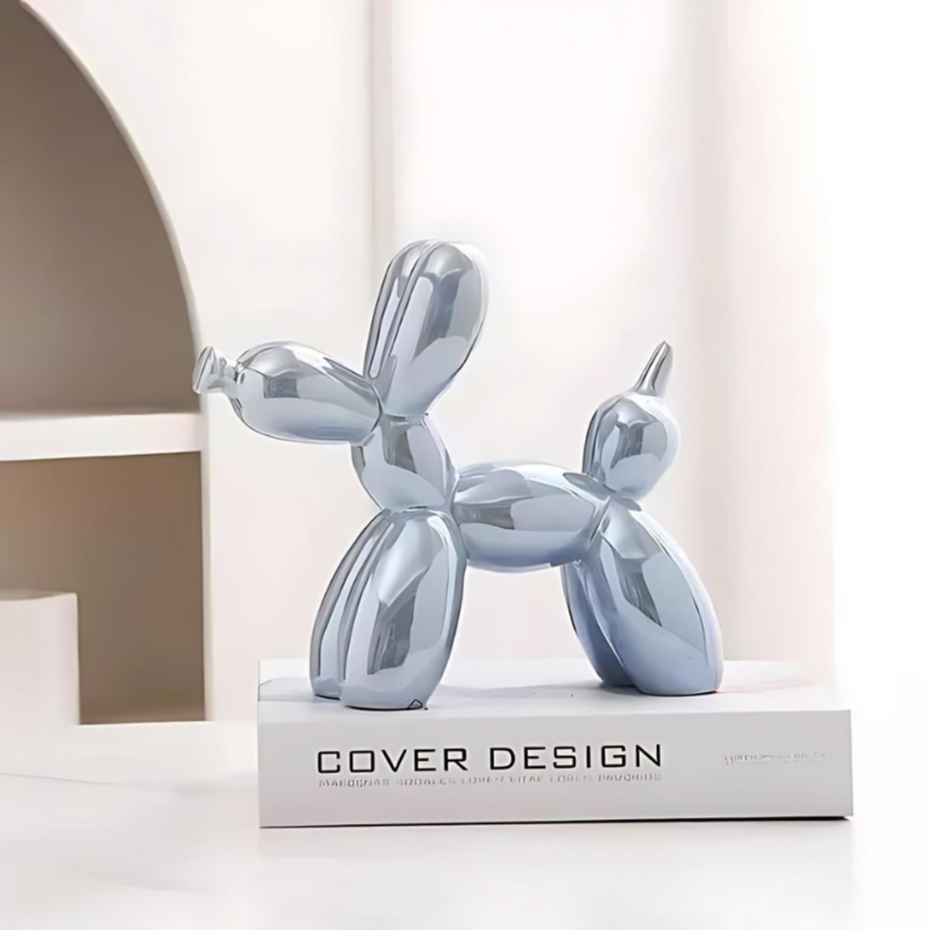 Cécile | Ceramic Balloon Dog Sculpture for Modern Interiors
