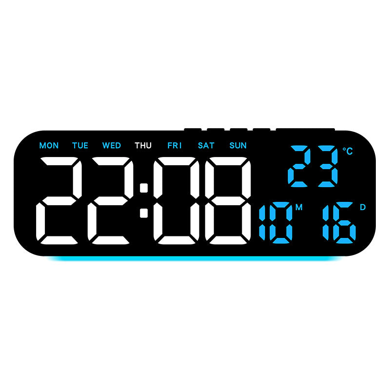 Faustine | Digital Alarm Clock with LED Display for Bedside