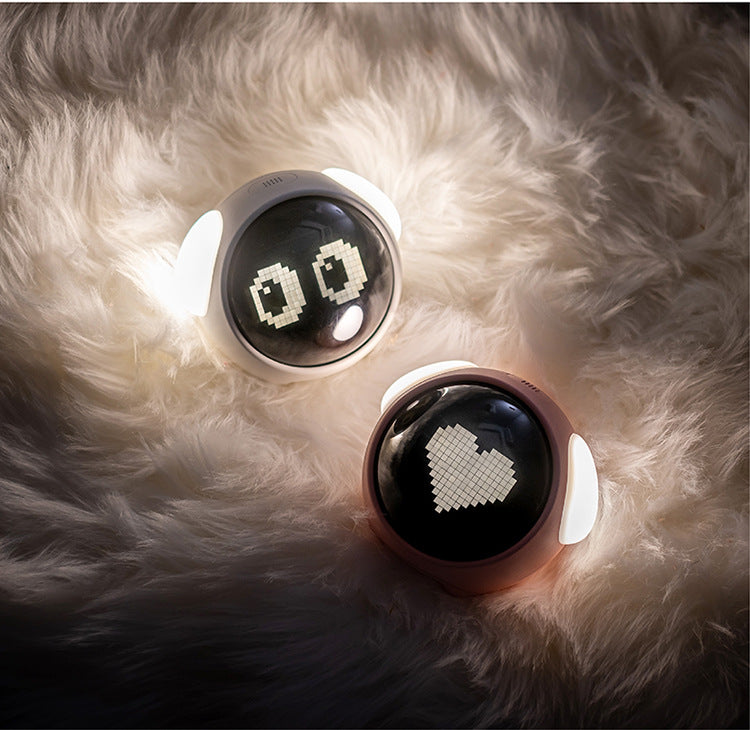 Ivo | Digital Gigtal Alarm Clock with Emoji Display for Bedroom