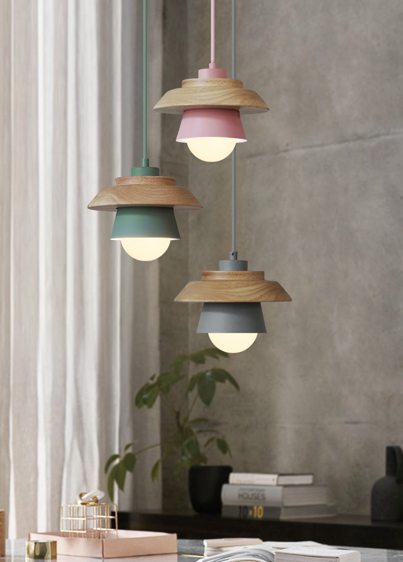 Lorenzo | Nordic Wood Ceiling Lights for Modern Dining Spaces