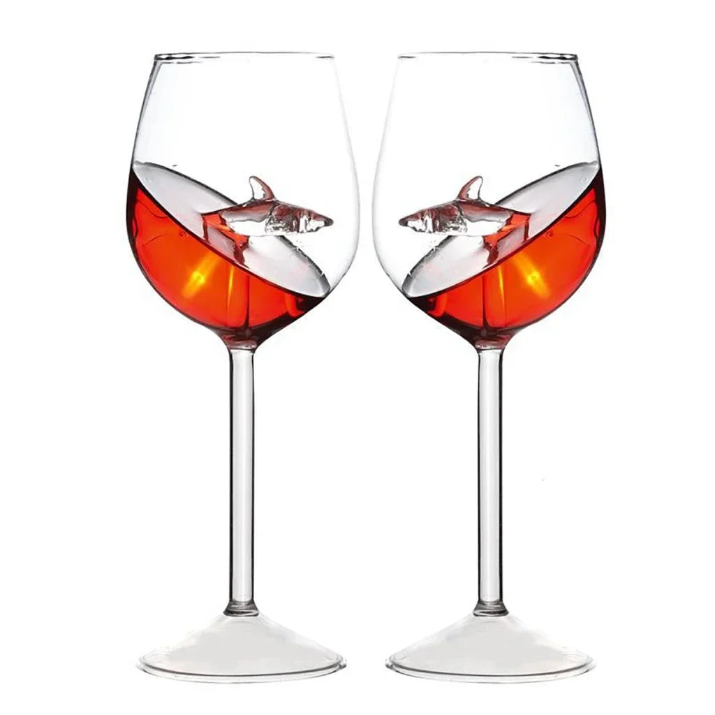 Orlando | Shark Wineglass for Red and White Wine Enthusiasts