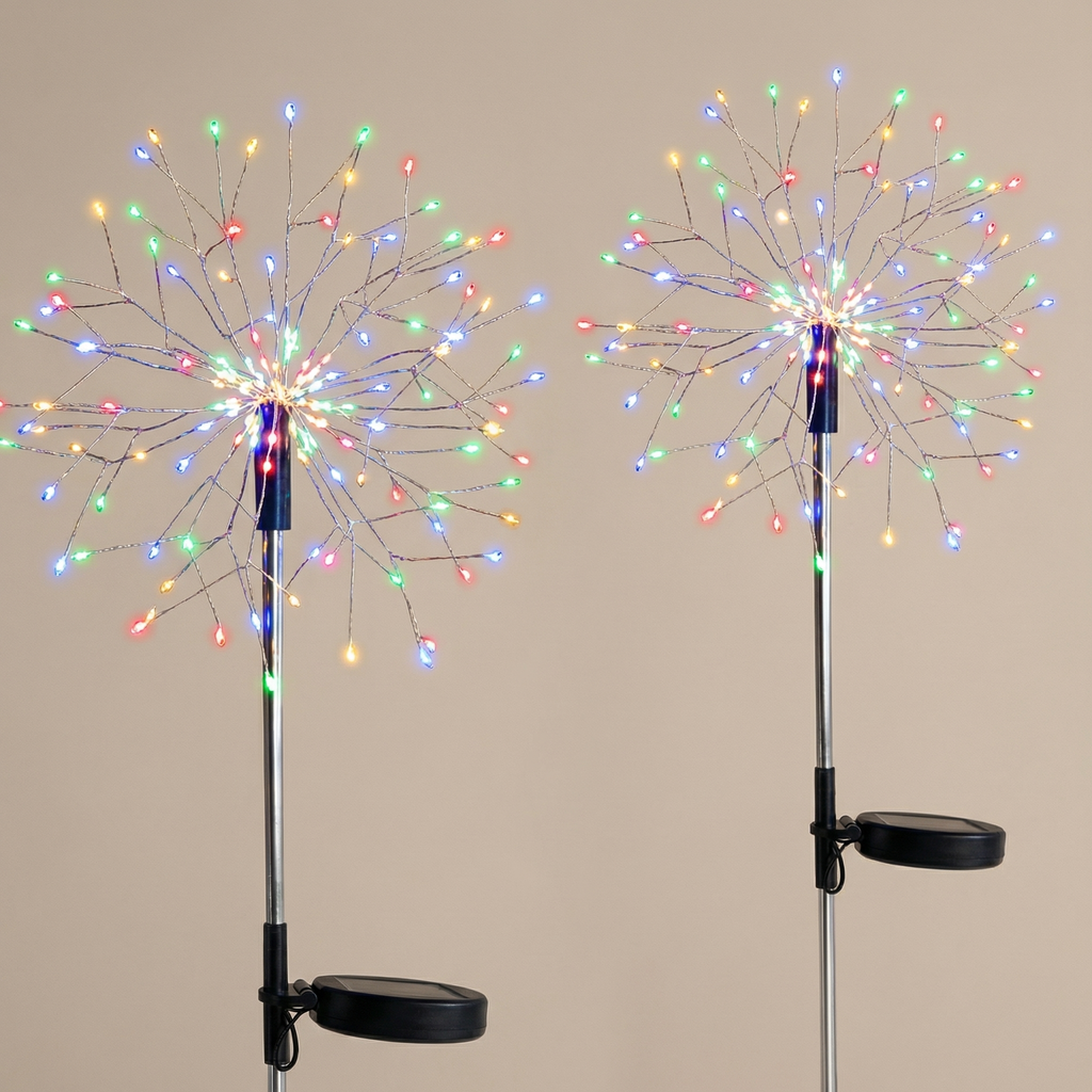 Elara | Outdoor Lighting Solar Firework Garden Feature