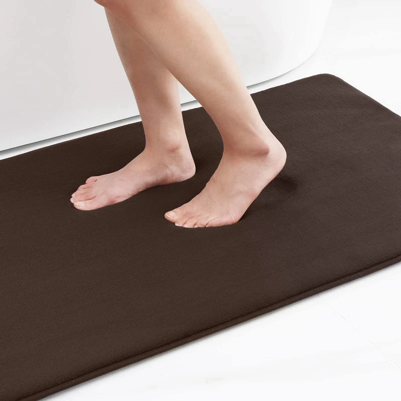Calidia | Soft Non-Slip Bathroom Mat for Safe and Dry Floors
