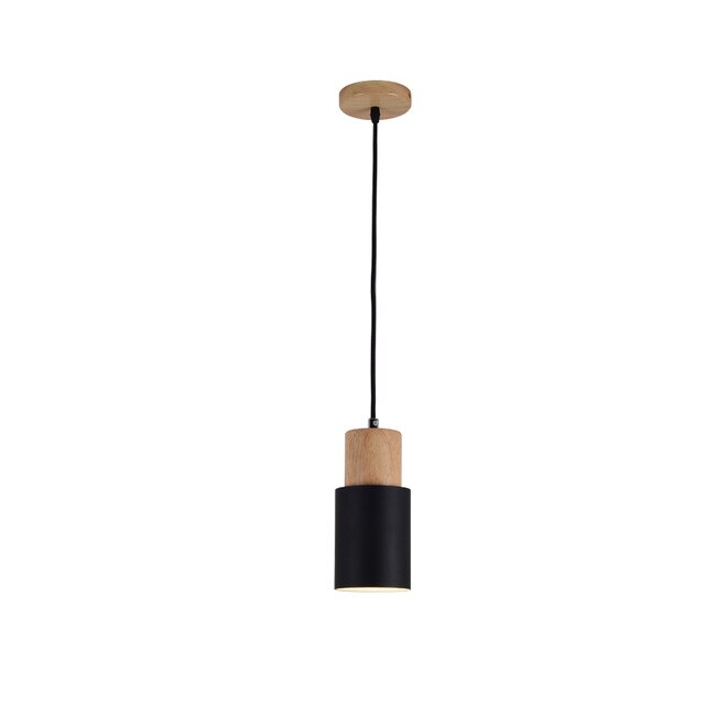 Isadora | Nordic Wood Base Pendant Lamp for Kitchen or Dining