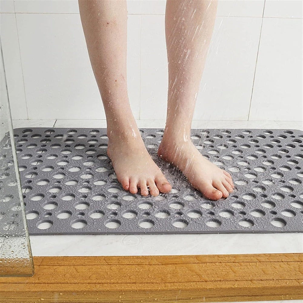 Dorothea | Anti-Slip Shower Mat with Suction Cups and Quick Drain Surface for Bathroom Safety