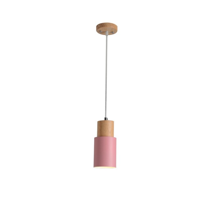 Isadora | Nordic Wood Base Pendant Lamp for Kitchen or Dining