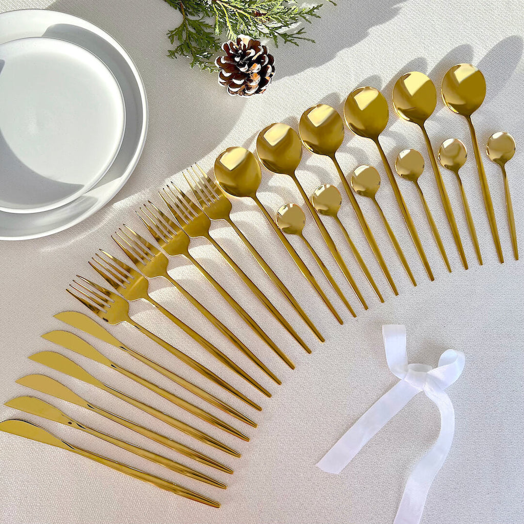 Bianca | Stainless Steel Cutlery Set for Contemporary Dining