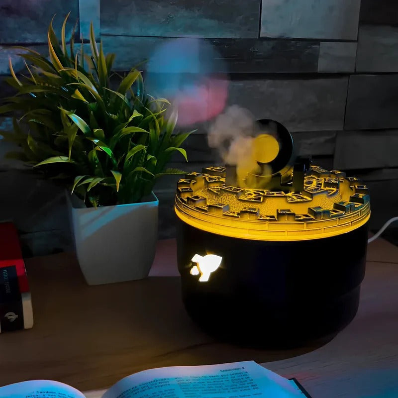Ivar | Rocket Humidifier with LED Mist for Bedroom
