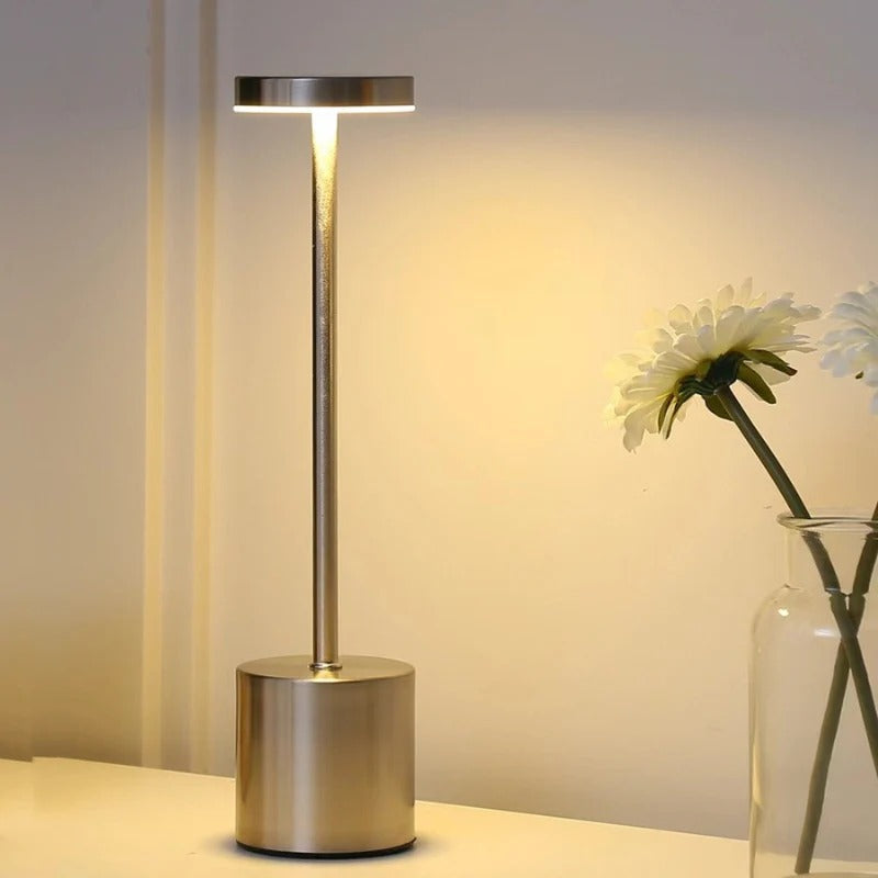 Frida | Battery Operated LED Table Lamp for Bedroom or Living Room
