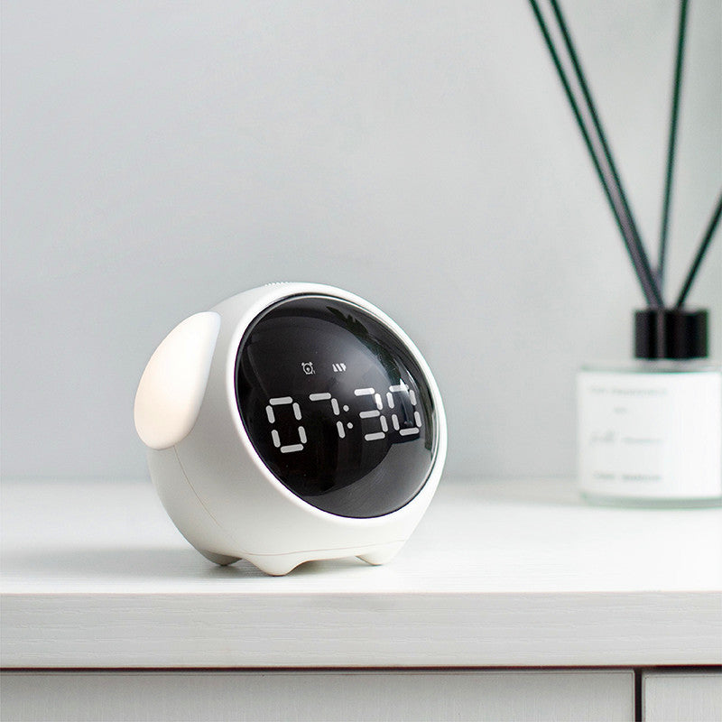 Ivo | Digital Gigtal Alarm Clock with Emoji Display for Bedroom