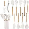 Amandine | Heat Resistant Silicone Cooking Utensils for Non-Stick Pans