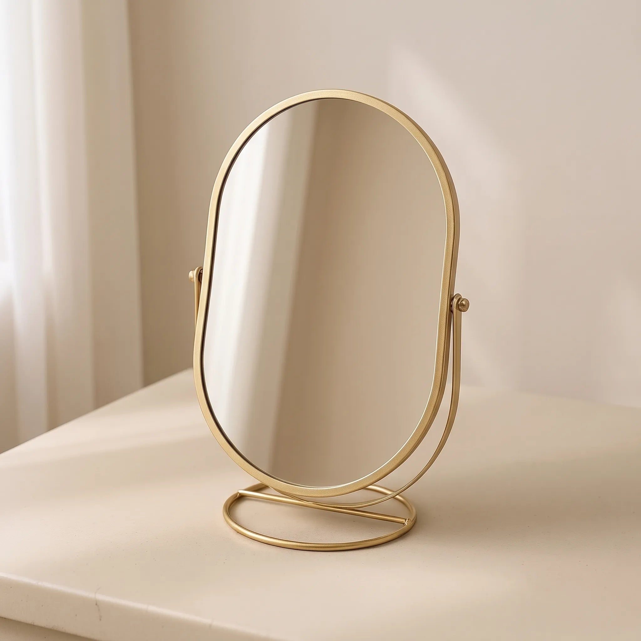 Estelle | Tabletop Mirror with 360° Rotation for Dressing Table