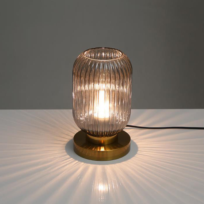 Astrid | Glass Table Lamp for Bed and Living Room