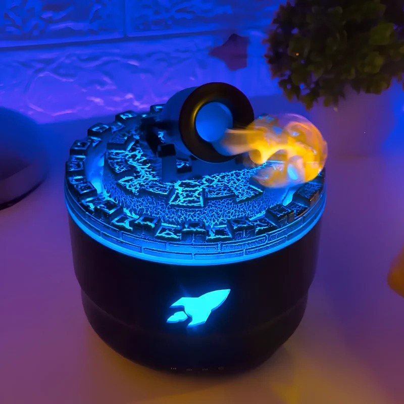 Ivar | Rocket Humidifier with LED Mist for Bedroom