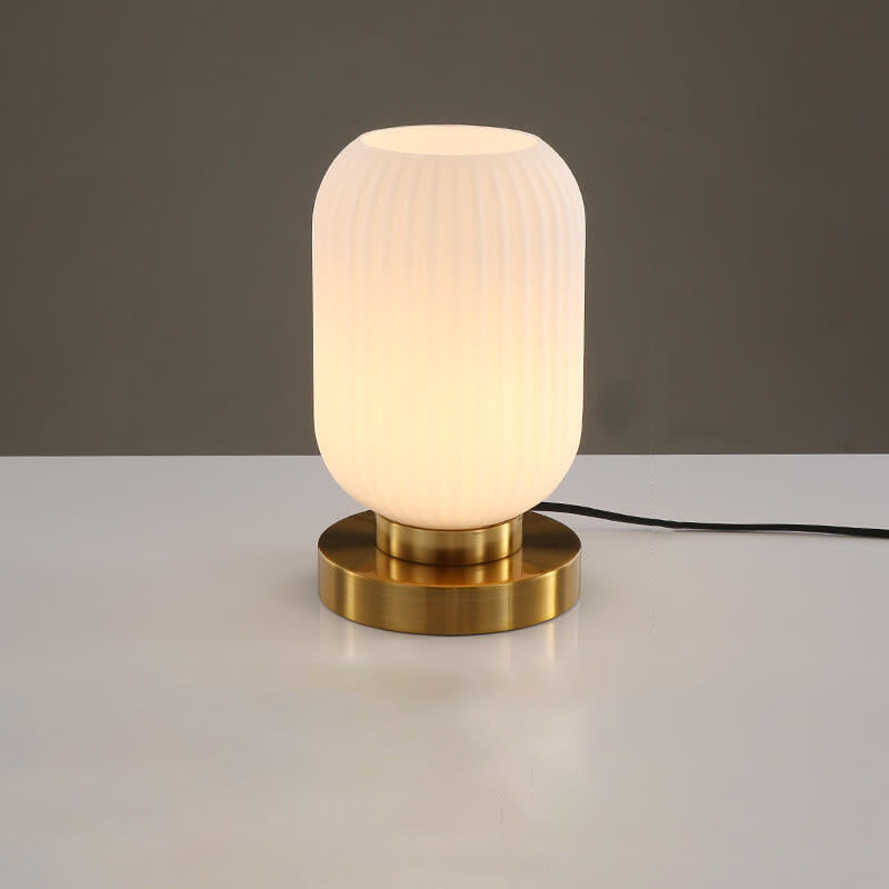 Astrid | Glass Table Lamp for Bed and Living Room