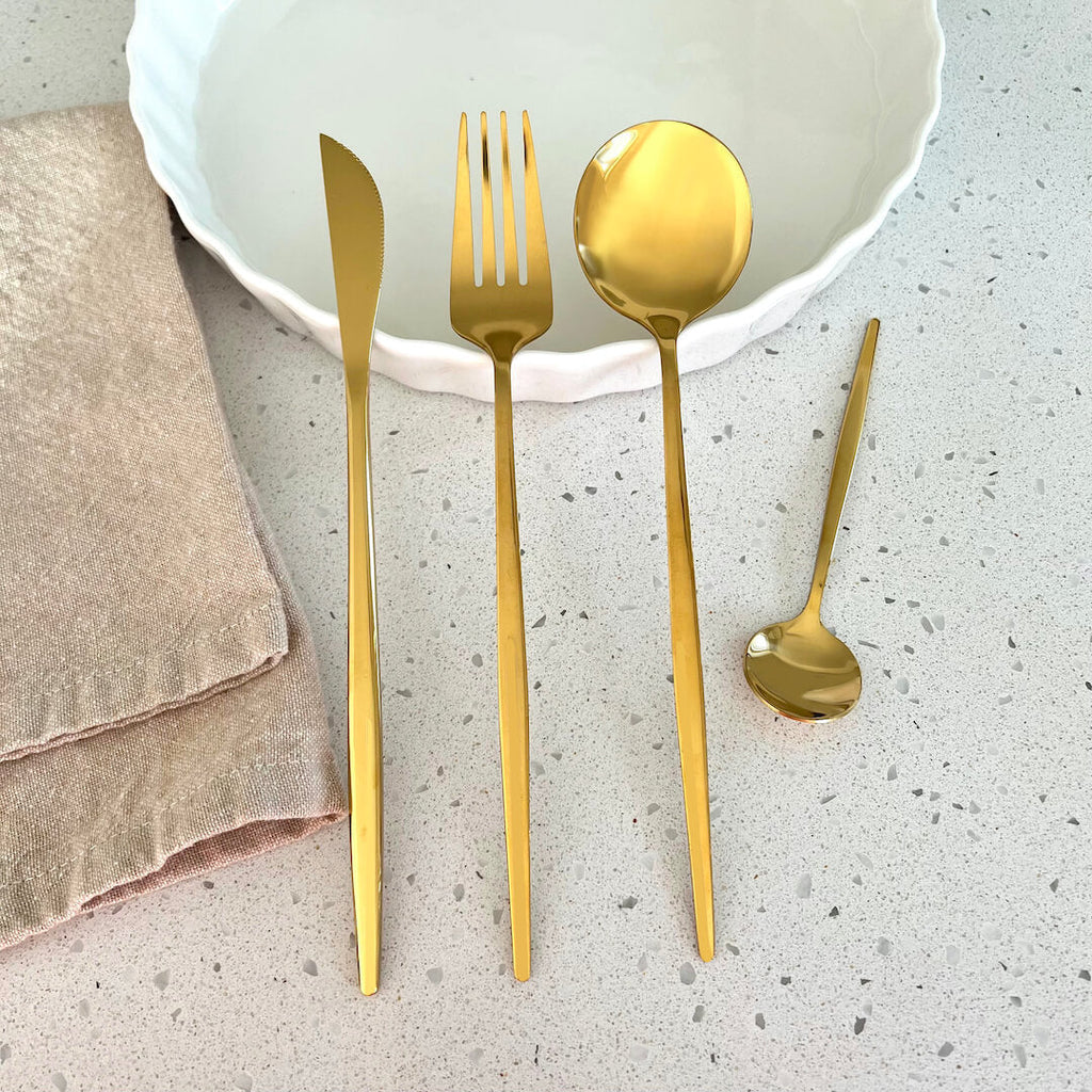 Bianca | Stainless Steel Cutlery Set for Contemporary Dining