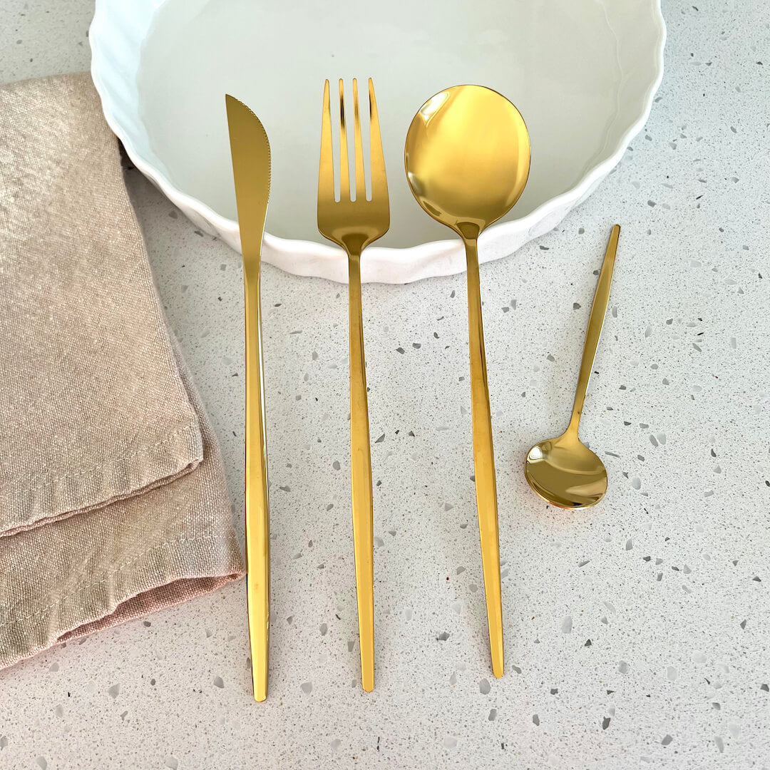 Bianca | Stainless Steel Cutlery Set for Contemporary Dining