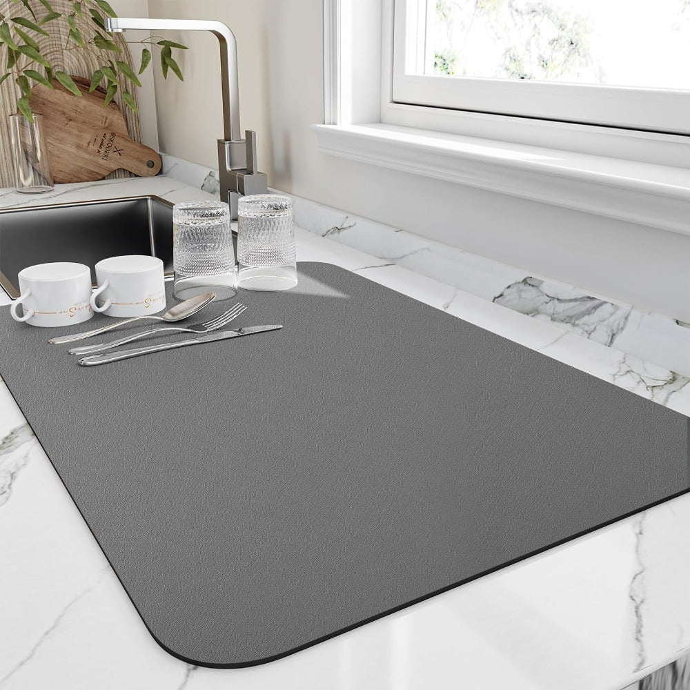 Giulia | Diatomite Dish Mat for Quick-Dry Kitchen Countertops