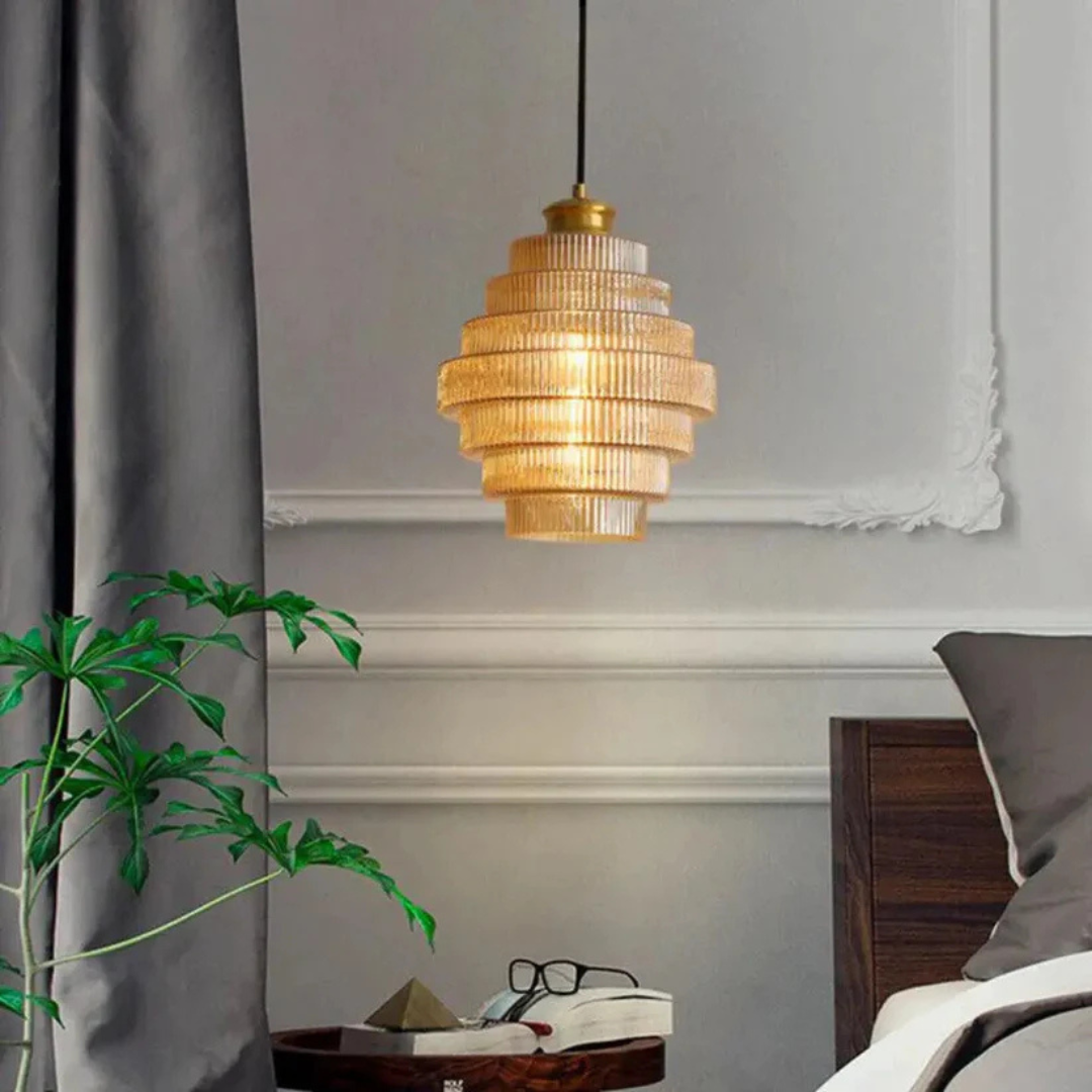 Isadora | Glass Pendant Light for Kitchen or Dining Room