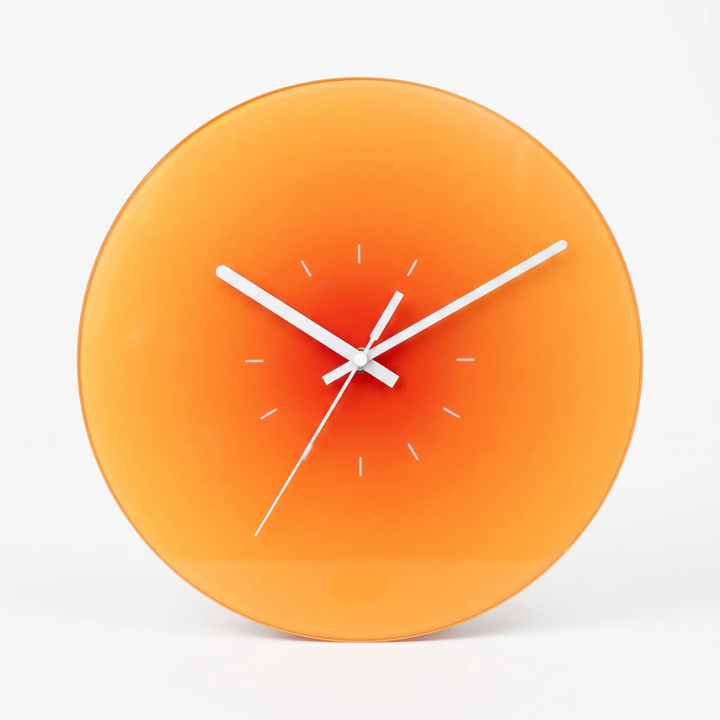 Estelle | Glass Clock with Silent Mechanism for Modern Homes