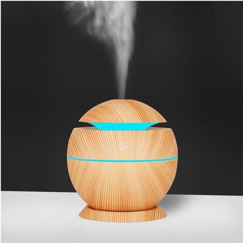 Alva | Wooden Humidifier with LED Light for Bedroom