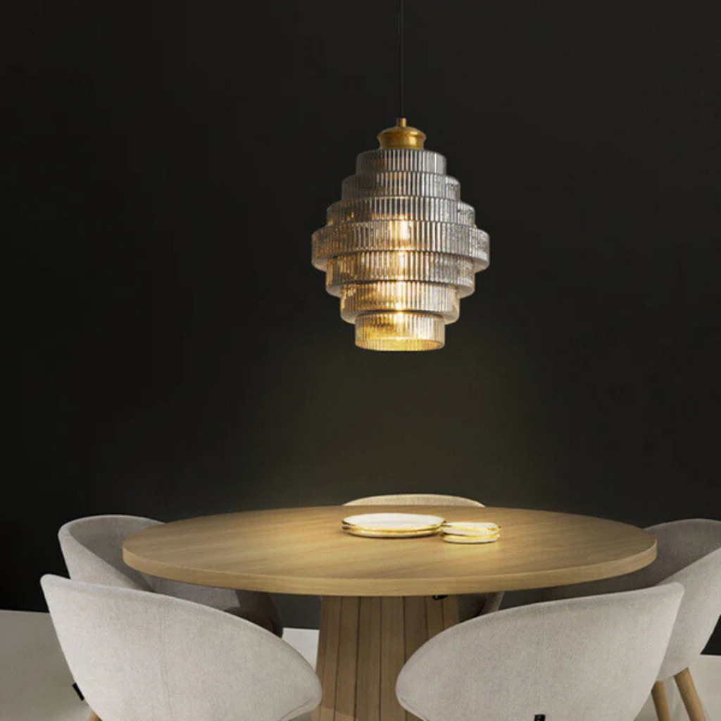 Isadora | Glass Pendant Light for Kitchen or Dining Room
