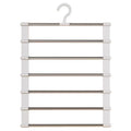 Runa | Space-Saving Trouser Hanger with Non-Slip Clips for Wardrobes