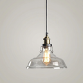 Léon | Vintage Glass Pendant Light for Kitchen or Dining Room
