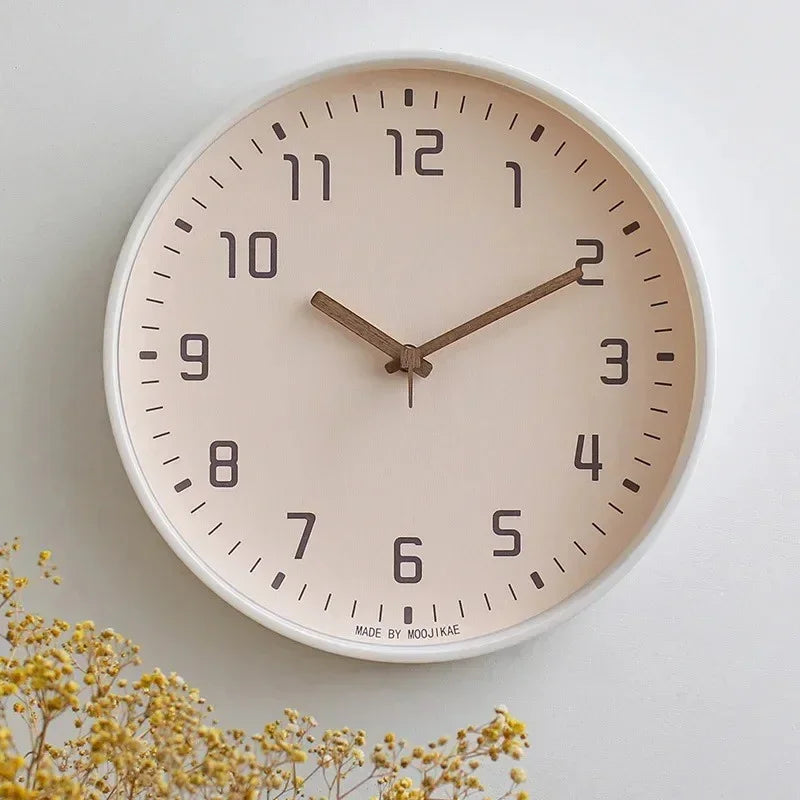 Laurent | Bamboo Wall Clock in Circular Design for Living Spaces