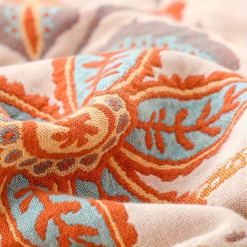 Leonie | Boho Floral Sofa Cover for Living Room Comfort