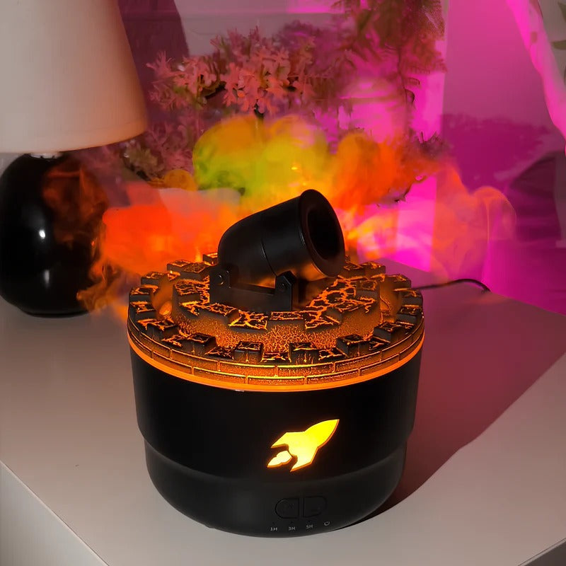 Ivar | Rocket Humidifier with LED Mist for Bedroom