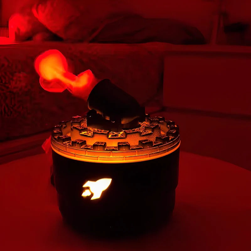 Ivar | Rocket Humidifier with LED Mist for Bedroom