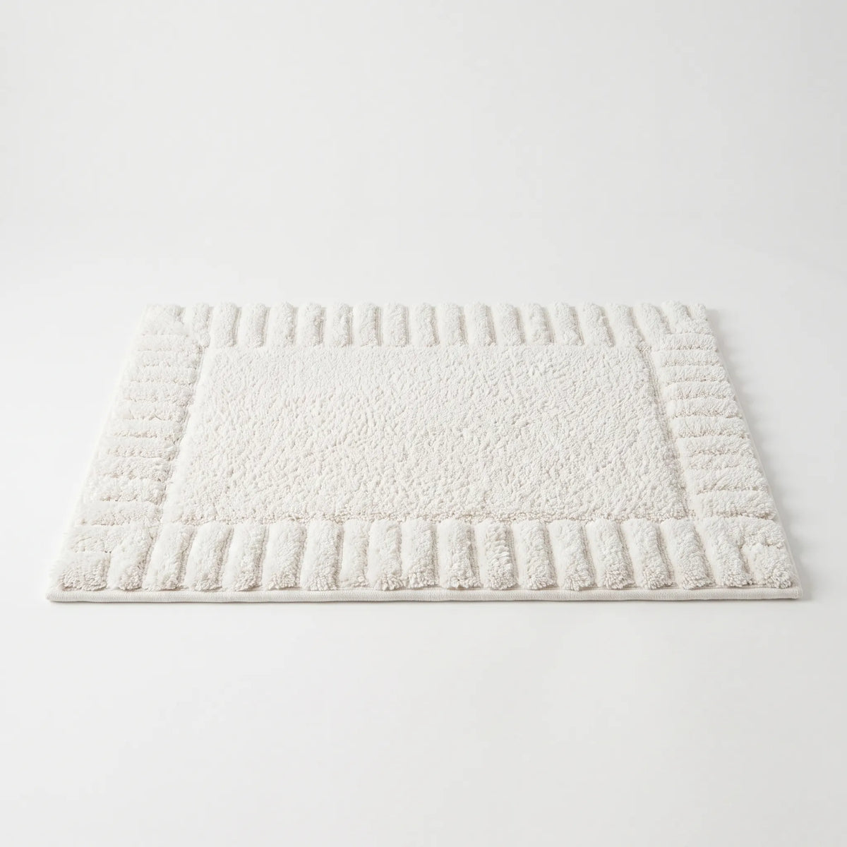 Eloise | Quick Dry Non-Slip Bathroom Rug with Minimalist Stripe