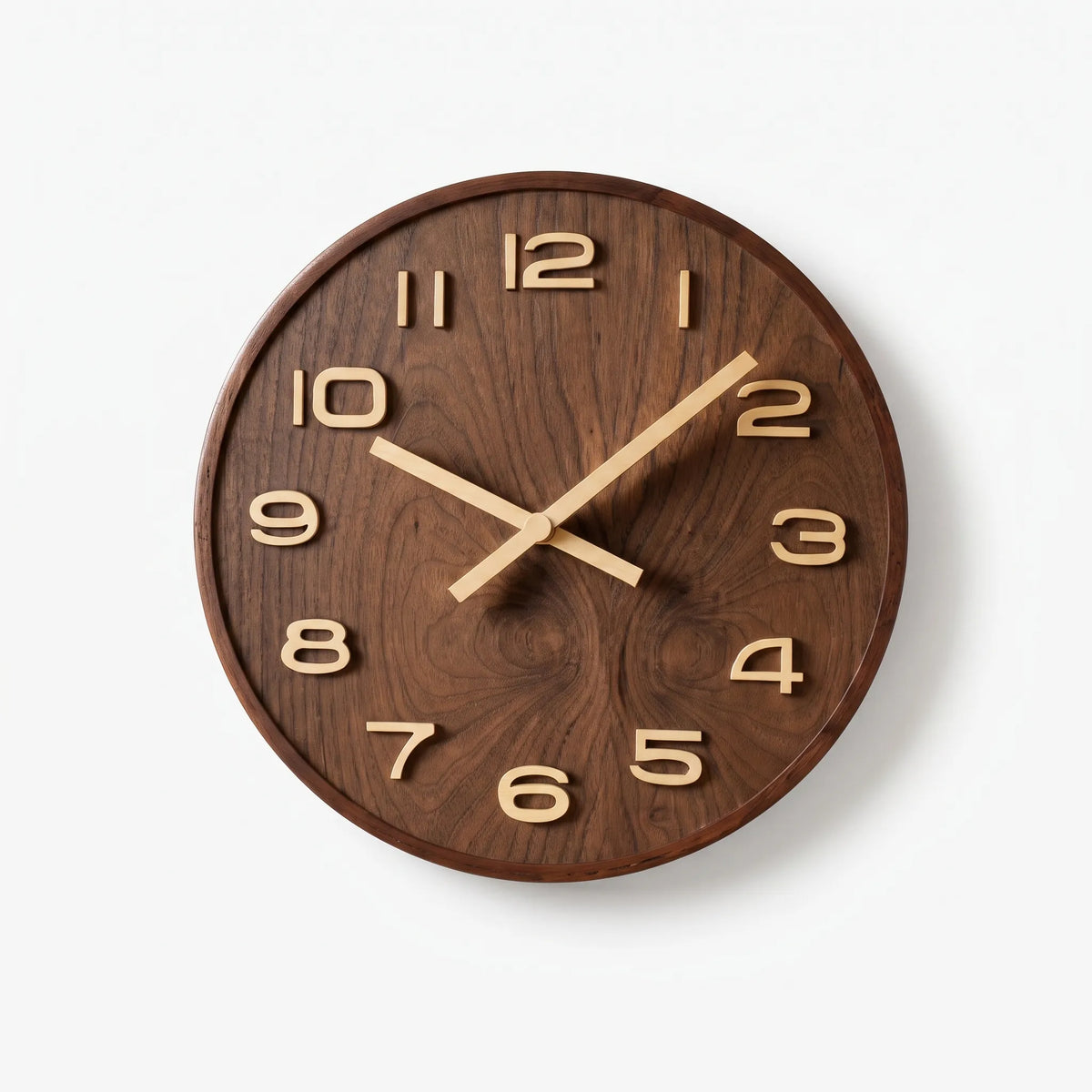 Marlowe | Wooden Wall Clock for Modern Living Spaces