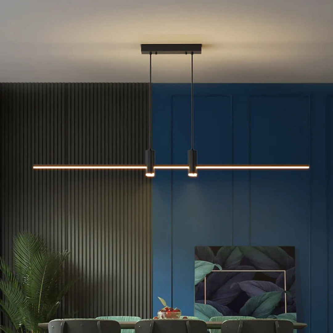 Clean lines that anchor a room