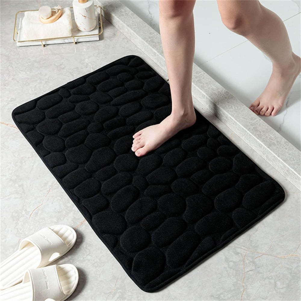 Octave | Ultra Absorbent Bathroom Rug with Soft Microfiber Comfort and Quick Drying