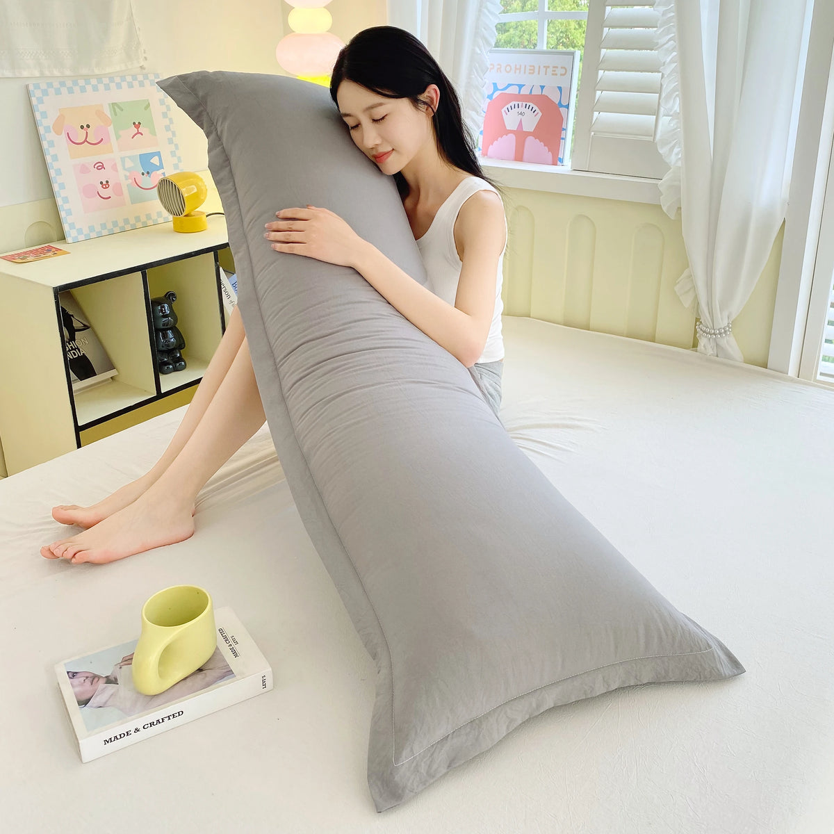 Remy | Plush Pillow Cases for Couples in Washed Cotton