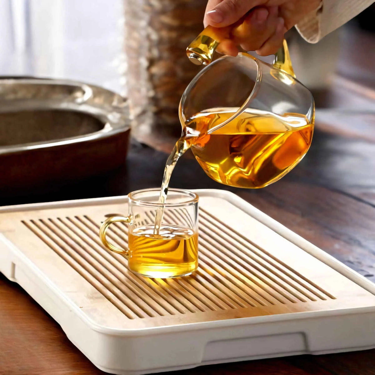 Ebba | Magnetic Infuser Glass Teapot for Loose Leaf Tea