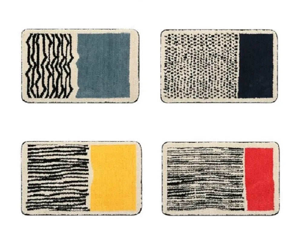 Disa | Modern Anti-Slip Bathroom Rug with Soft Polyester