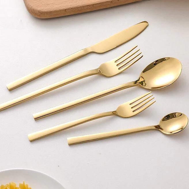 Fabien | 30 Piece Stainless Steel Cutlery Set for Everyday Dining