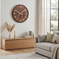 Marlowe | Wooden Wall Clock for Modern Living Spaces