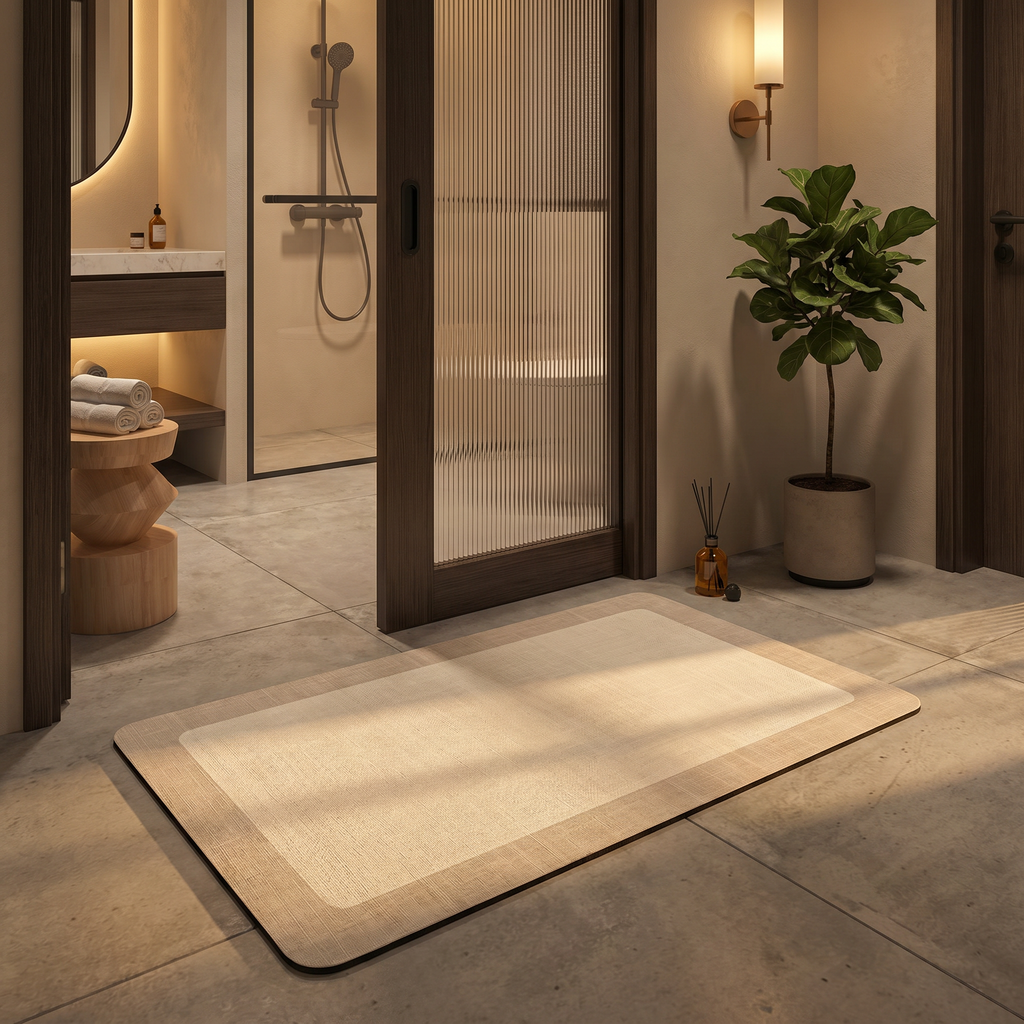 Laurent | Floor Mat for Minimalist Bathroom